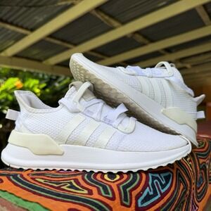 Adidas U_Path Run White Sneakers Size 3.5 Men / 5 Women – G28109